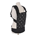 Ergonomic Backpack WALLY Black FLORAL